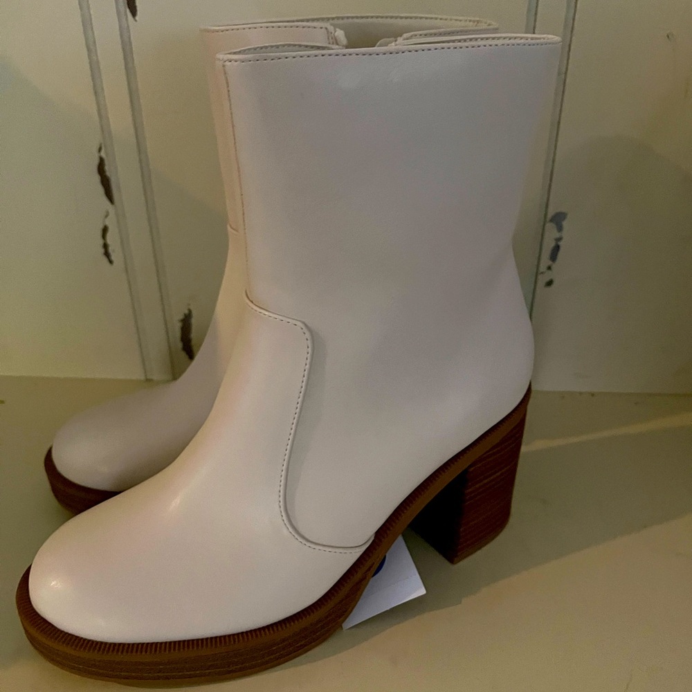 White booties